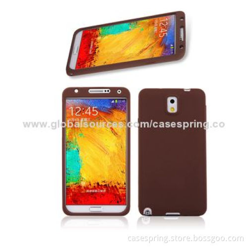 TPU Mobile Phone Cases for Samsung Galaxy Note II/3, Soft, Durable and Easy to Put on
